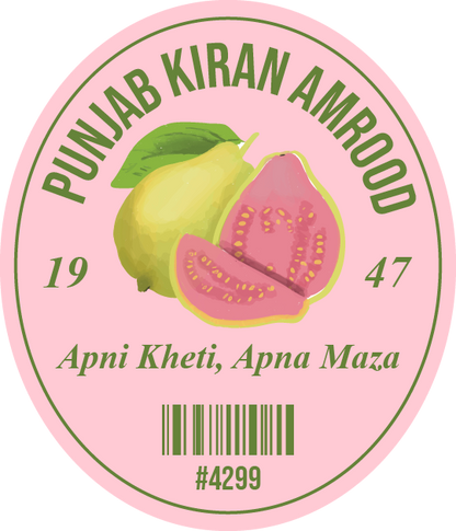 Punjab Kiran Amrood Vinyl Sticker