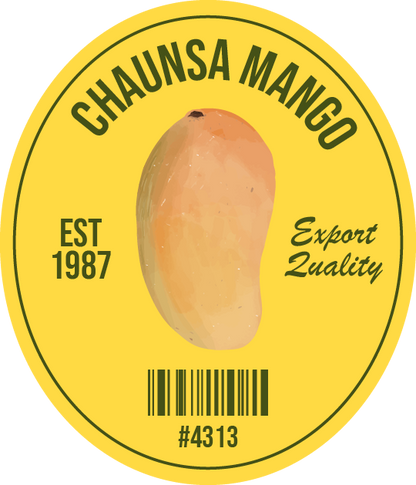Chaunsa Mango Vinyl Sticker