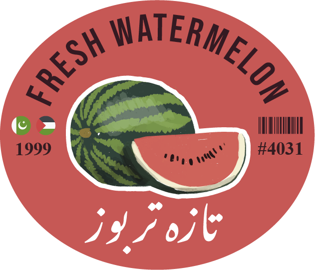 Fresh Tarbooz Vinyl Sticker